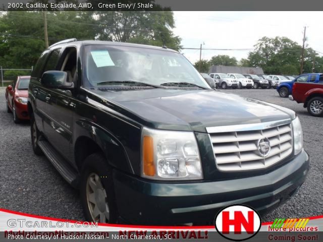 2002 Cadillac Escalade AWD in Green Envy
