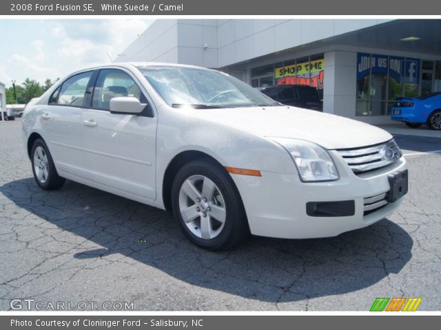 2008 Ford Fusion SE in White Suede