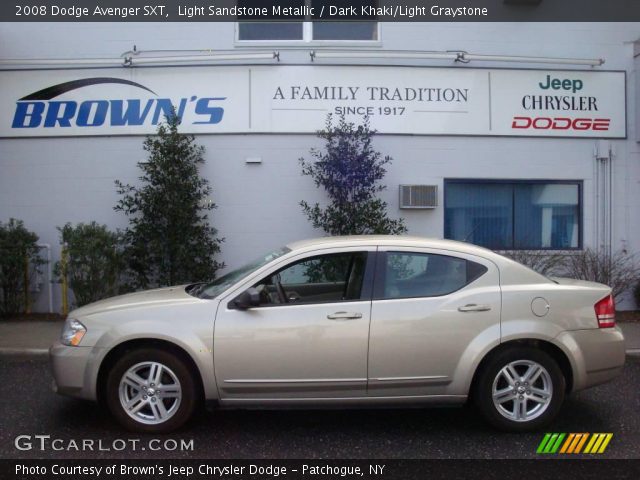 2008 Dodge Avenger SXT in Light Sandstone Metallic