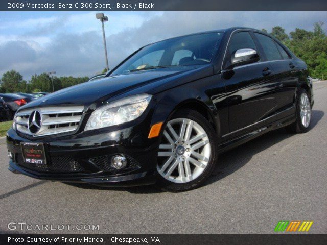 2009 Mercedes-Benz C 300 Sport in Black
