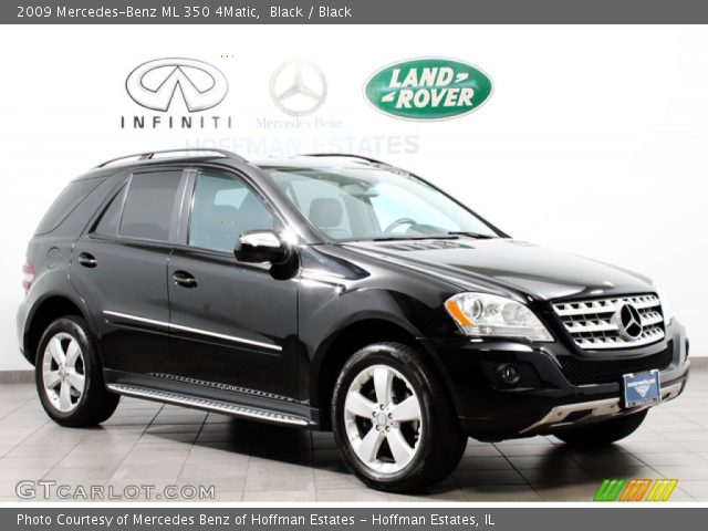 2009 Mercedes-Benz ML 350 4Matic in Black