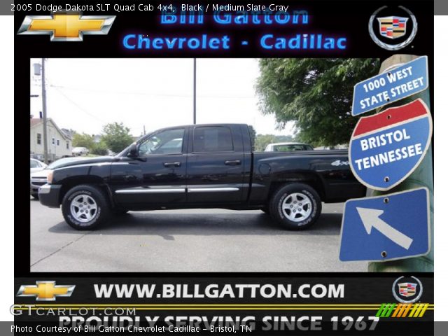 2005 Dodge Dakota SLT Quad Cab 4x4 in Black