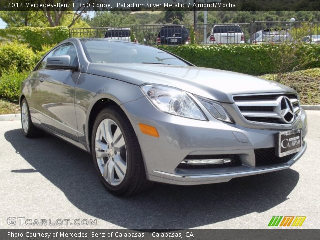 2012 Mercedes-Benz E 350 Coupe in Palladium Silver Metallic