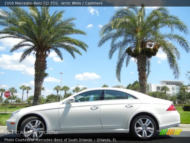 2009 Mercedes-Benz CLS 550 in Arctic White