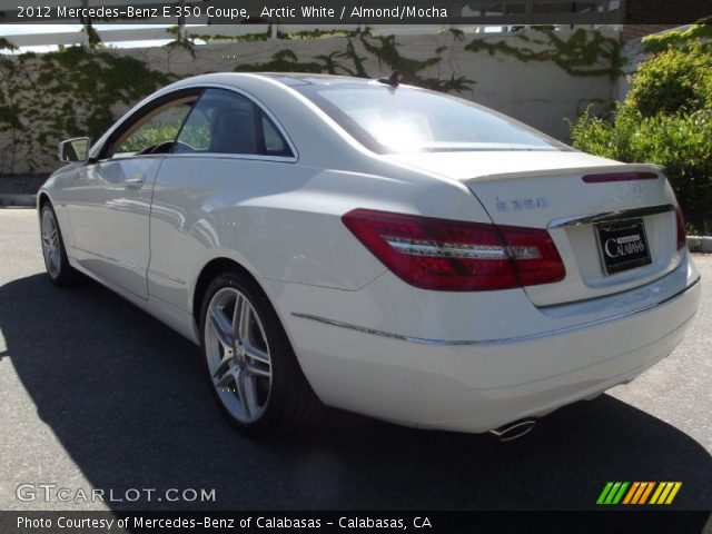 2012 Mercedes-Benz E 350 Coupe in Arctic White