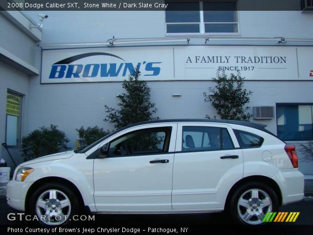 2008 Dodge Caliber SXT in Stone White