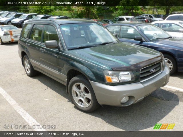 2004 Subaru Forester 2.5 XS in Woodland Green Pearl