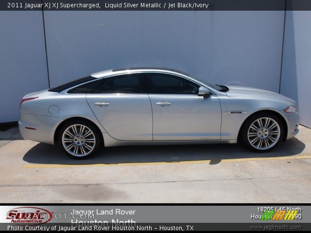 2011 Jaguar XJ XJ Supercharged in Liquid Silver Metallic