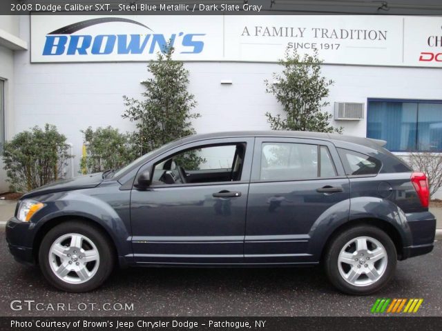 2008 Dodge Caliber SXT in Steel Blue Metallic