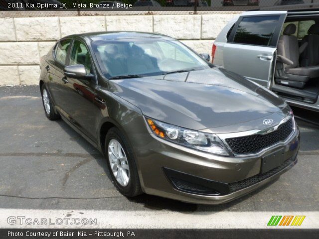2011 Kia Optima LX in Metal Bronze