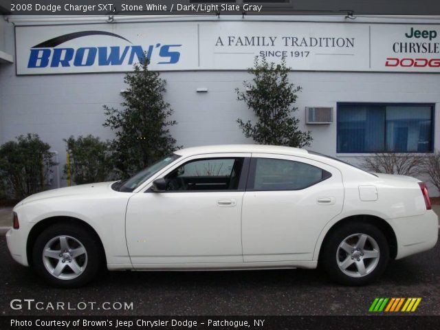 2008 Dodge Charger SXT in Stone White