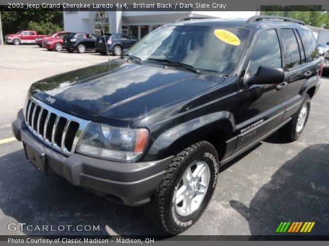 2003 Jeep Grand Cherokee Laredo 4x4 in Brilliant Black