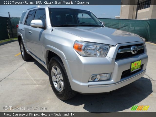 2010 Toyota 4Runner SR5 in Classic Silver Metallic