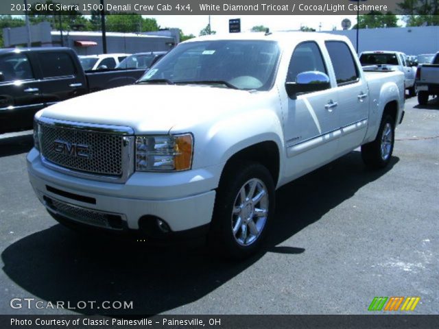 2012 GMC Sierra 1500 Denali Crew Cab 4x4 in White Diamond Tricoat