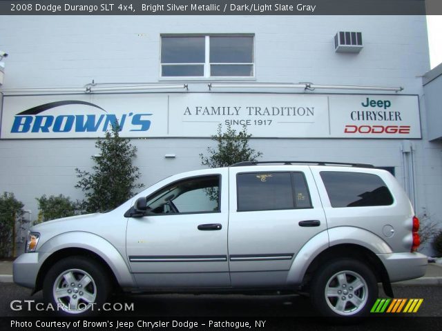 2008 Dodge Durango SLT 4x4 in Bright Silver Metallic