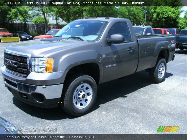 2012 GMC Sierra 3500HD Regular Cab 4x4 in Mocha Steel Metallic