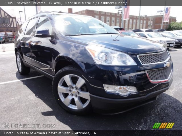 2009 Chevrolet Traverse LTZ AWD in Dark Blue Metallic