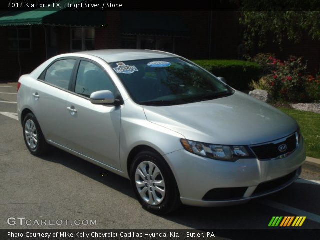2012 Kia Forte EX in Bright Silver