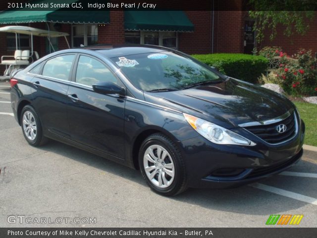 2011 Hyundai Sonata GLS in Indigo Blue Pearl