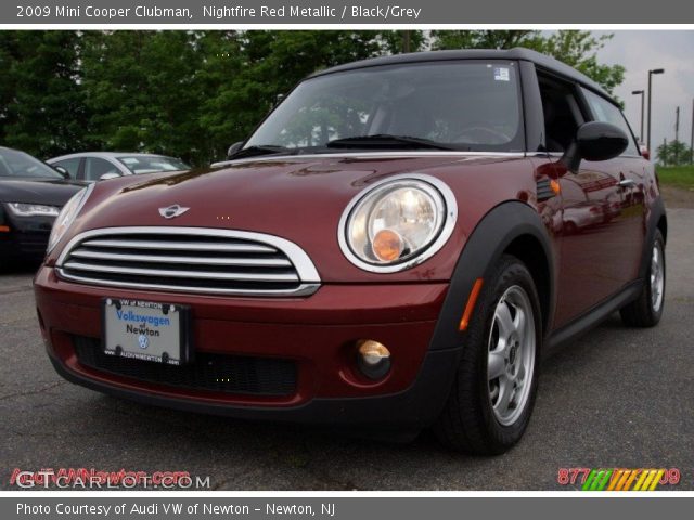 2009 Mini Cooper Clubman in Nightfire Red Metallic