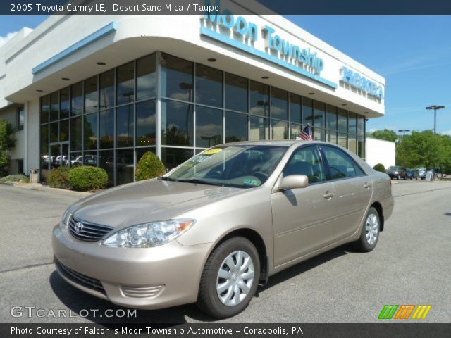 2005 Toyota Camry LE in Desert Sand Mica