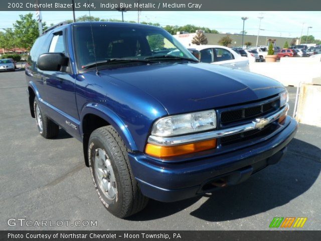2002 Chevrolet Blazer LS 4x4 in Indigo Blue Metallic