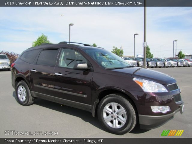 2010 Chevrolet Traverse LS AWD in Dark Cherry Metallic