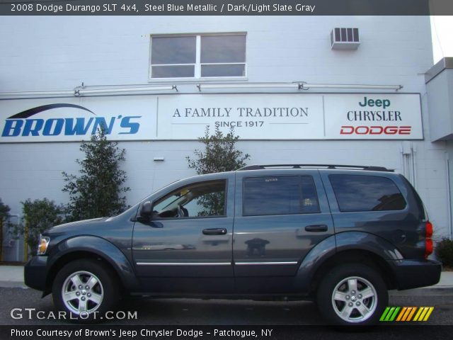 2008 Dodge Durango SLT 4x4 in Steel Blue Metallic