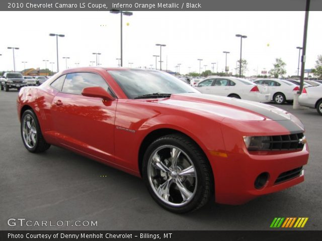2010 Chevrolet Camaro LS Coupe in Inferno Orange Metallic