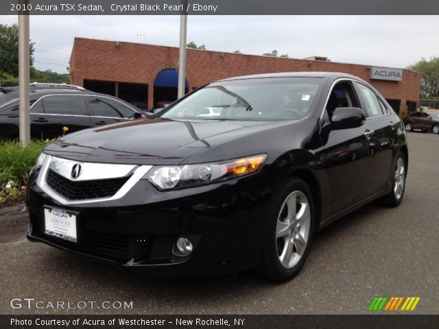 2010 Acura TSX Sedan in Crystal Black Pearl