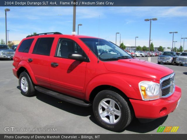 2004 Dodge Durango SLT 4x4 in Flame Red