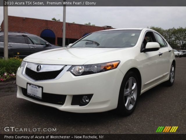 2010 Acura TSX Sedan in Premium White Pearl