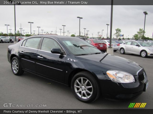2007 Buick Lucerne CXL in Ming Blue Metallic