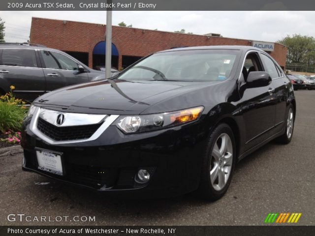 2009 Acura TSX Sedan in Crystal Black Pearl
