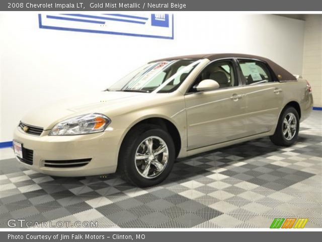 2008 Chevrolet Impala LT in Gold Mist Metallic