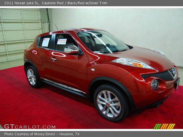 2011 Nissan Juke SL in Cayenne Red