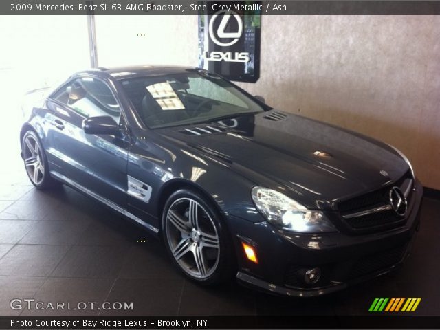 2009 Mercedes-Benz SL 63 AMG Roadster in Steel Grey Metallic