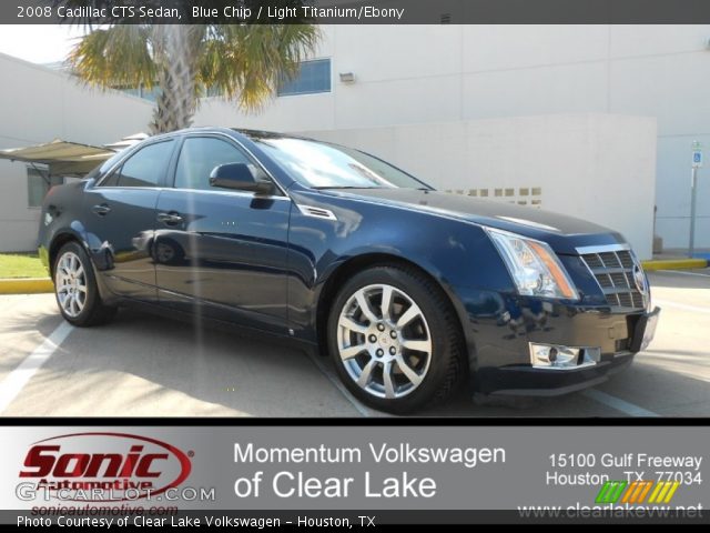 2008 Cadillac CTS Sedan in Blue Chip