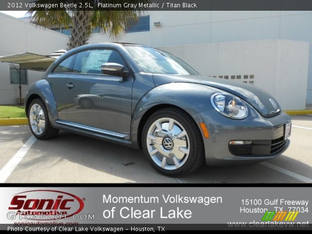 2012 Volkswagen Beetle 2.5L in Platinum Gray Metallic