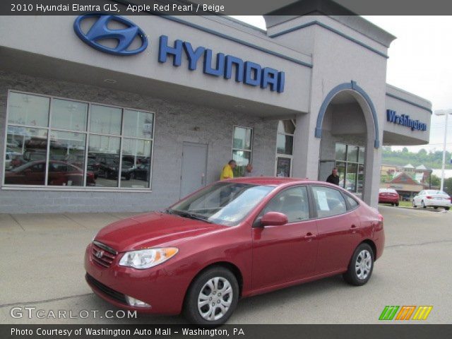 2010 Hyundai Elantra GLS in Apple Red Pearl