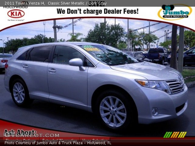 2011 Toyota Venza I4 in Classic Silver Metallic