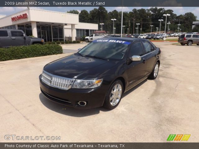 2009 Lincoln MKZ Sedan in Tuxedo Black Metallic