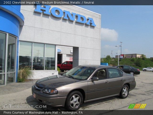 2002 Chevrolet Impala LS in Medium Bronzemist Metallic