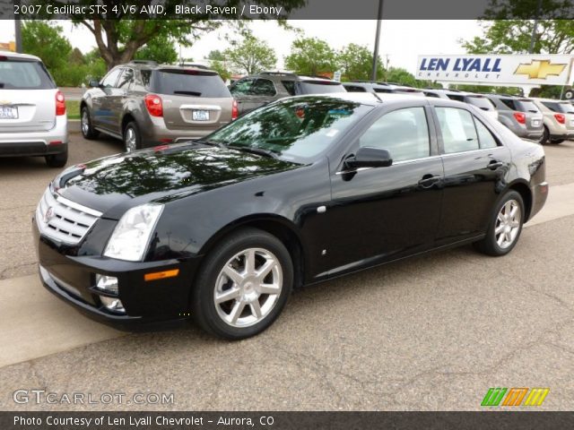 2007 Cadillac STS 4 V6 AWD in Black Raven