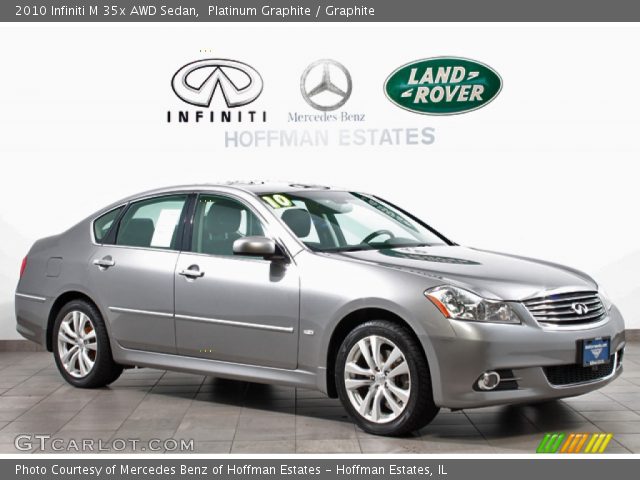 2010 Infiniti M 35x AWD Sedan in Platinum Graphite