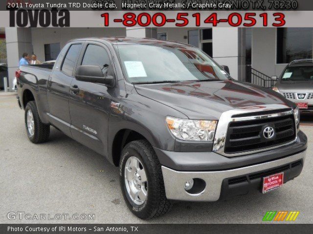 2011 Toyota Tundra TRD Double Cab in Magnetic Gray Metallic