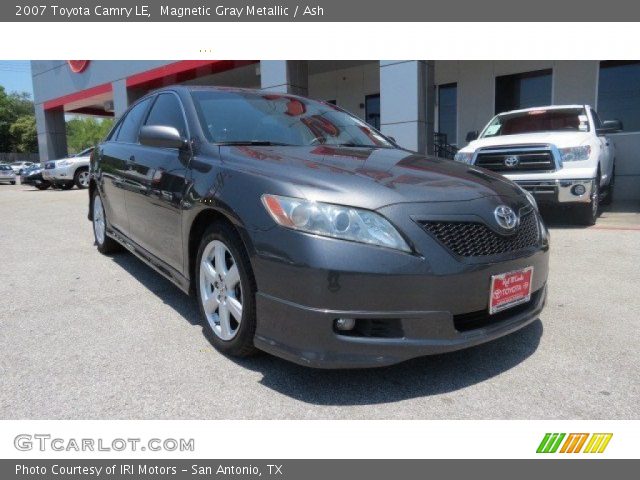 2007 Toyota Camry LE in Magnetic Gray Metallic