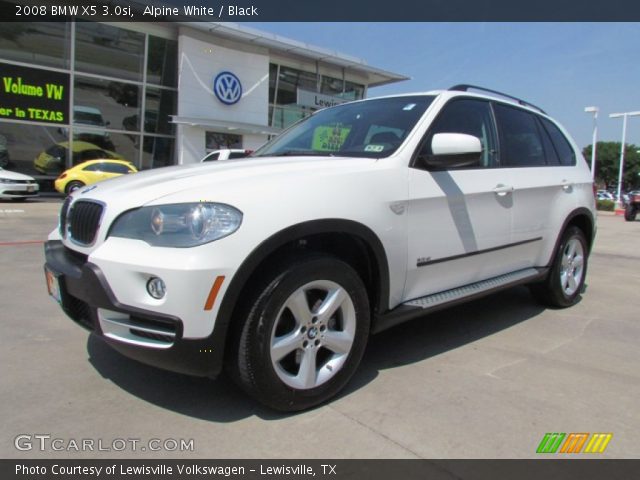 2008 BMW X5 3.0si in Alpine White