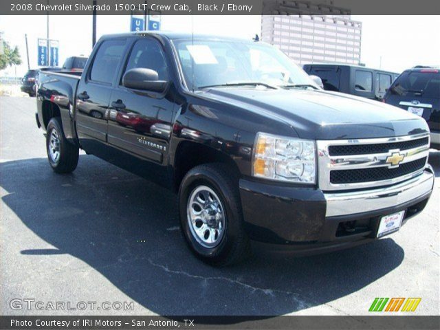 2008 Chevrolet Silverado 1500 LT Crew Cab in Black