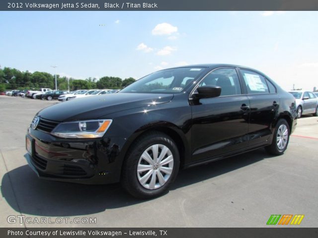 2012 Volkswagen Jetta S Sedan in Black